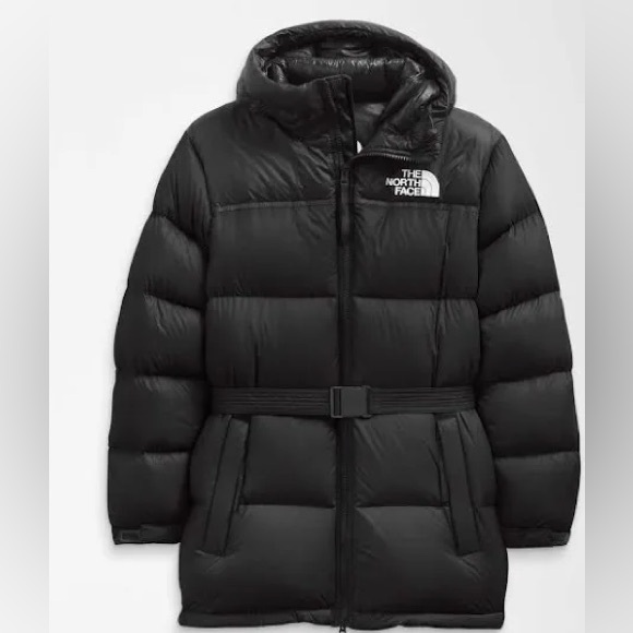 NWT The North Face Women’s NUPTSE Belted Mid Down Jacket. M - Picture 7 of 17